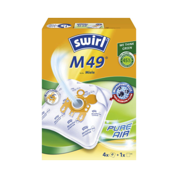 Swirl Staubbeutel M 49 Micropor Plus Anti-Allergen-Filter 4 Stück